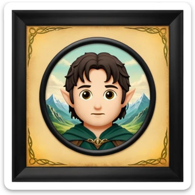 lord of the rings sticker