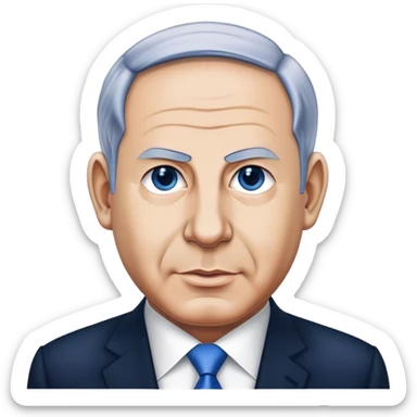 Benjamin Netanyahu sticker