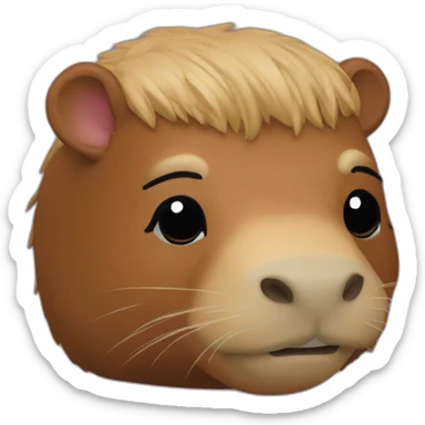 capybara funko pop sticker