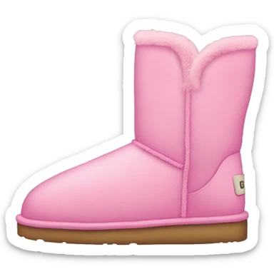 Pink uggs sticker