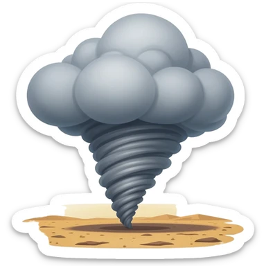 tornado sticker