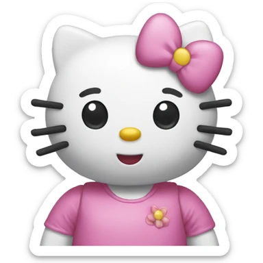 Hello kitty sticker