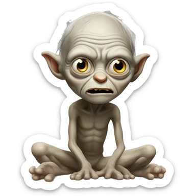 Gollum sticker