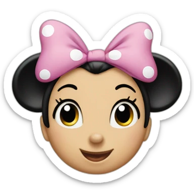  Classic Minnie Mouse  sticker