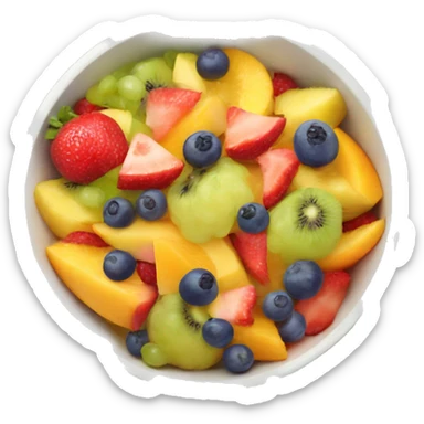 fruit salad sticker