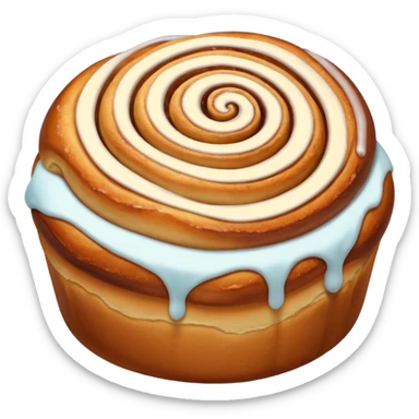 Rol de canela sticker