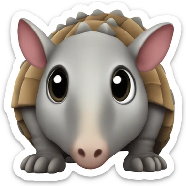 Armadillo sticker