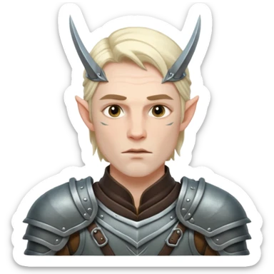 ESO male breton warrior sticker