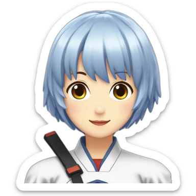 Rei ayanami sticker