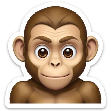Robbie Williams monkey  sticker