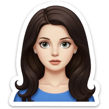 lana Del rey sticker