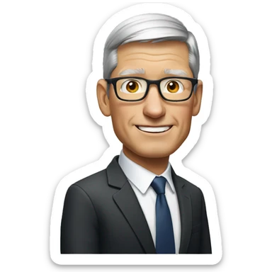 Tim Cook sticker