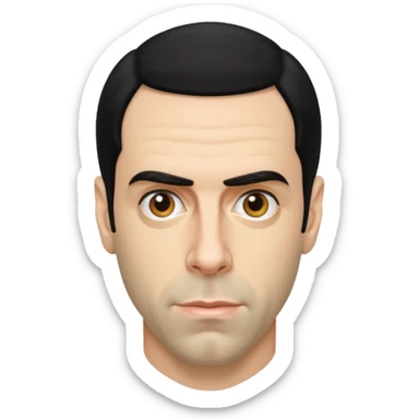 Sacha Baron Cohen sticker