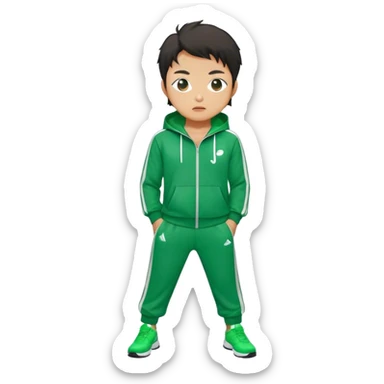 Squid game Jang Deok-su sticker