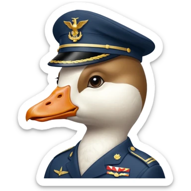 Argentinian junta goose goose goose sticker