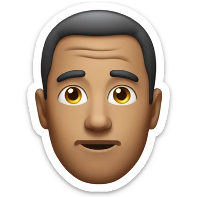 hypnotized man sticker