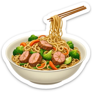 Chow mein sticker