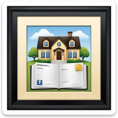 documents and personal license deuda casa sticker