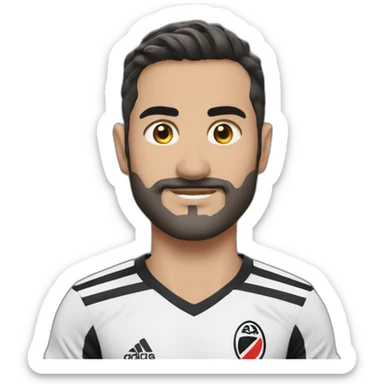 semih kılıçsoy with beşiktaş kit sticker