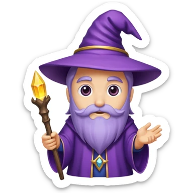 Wizard's Purple sticker