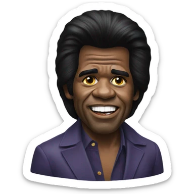 james brown sticker
