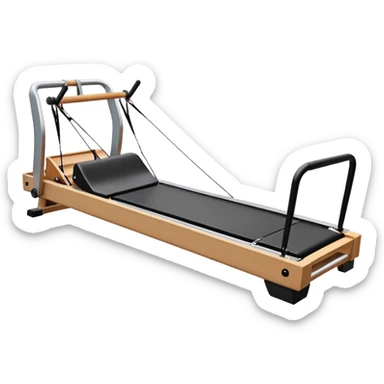 pilates reformer exercise equipment sticker