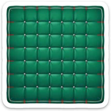 tartan blanket dark green  sticker