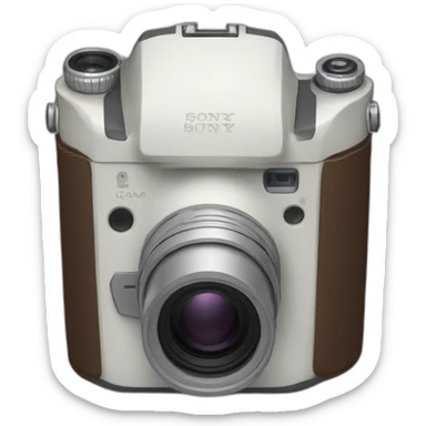 camara sony sticker