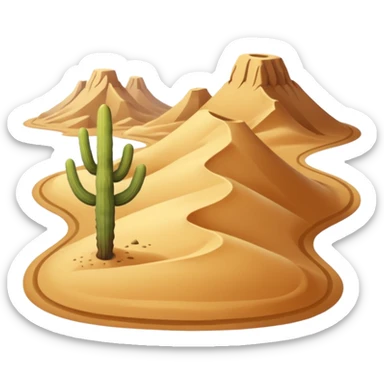 desert sticker