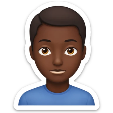 Loking at me side eye sticker