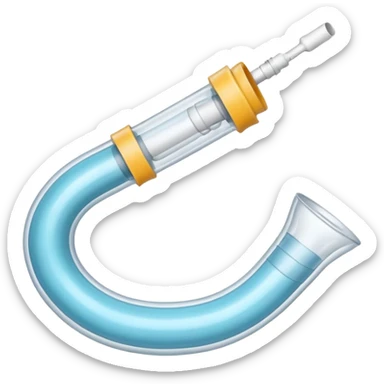 tracheal tube sticker