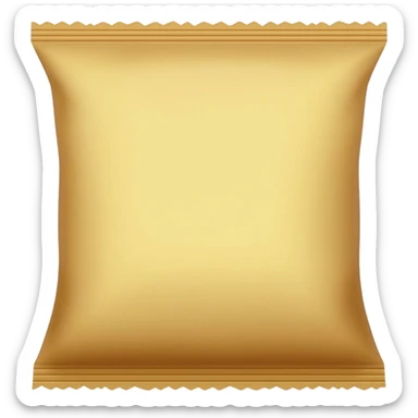 empty bag of chips sticker