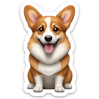 Welsh corgi sticker