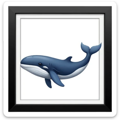 Dibuja emojis minimalistas en blanco y negro, estilo 'ecuación', que representen 'Jonás y el gran pez'. Usa solo símbolos abstractos como 🐋, 🌊, 🙏 en trazos simples, sin color, similar a una fórmula matemática."*   sticker
