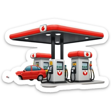 Polish gaz station Orlen sticker