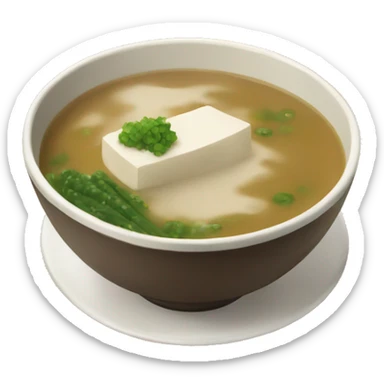 miso soup sticker