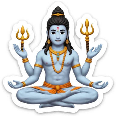 Lord shiv sticker