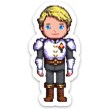 Prince Charming from Disney sticker