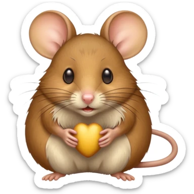 field mouse sticker