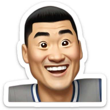 Yao Ming laugh sticker