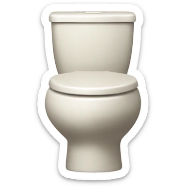 a skibidi toilet sticker