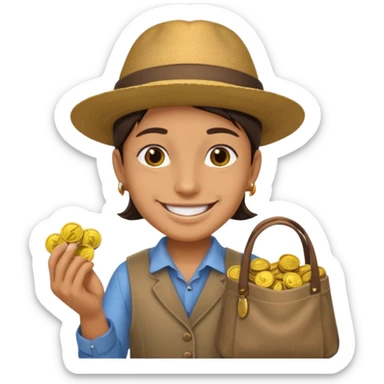 Create a Merchant emoji sticker