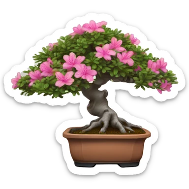 azalea bonsai sticker