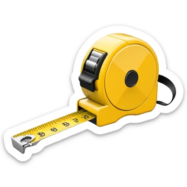 Sewing Essential measuring-tape sticker