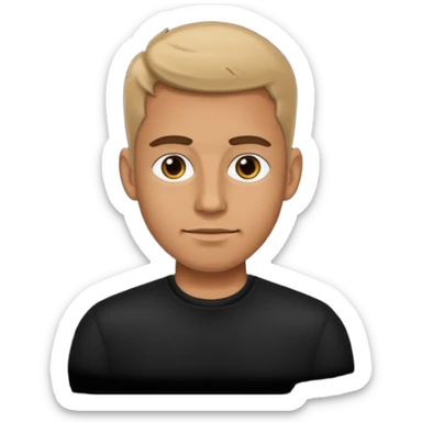 Military Islamic man in black. sticker