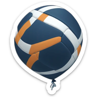 Ballon de rugby sticker