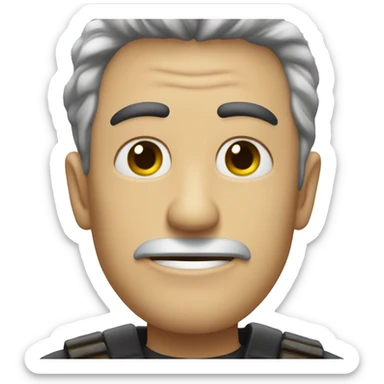 de miedo y alegria sticker