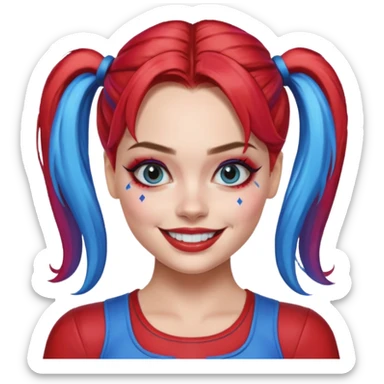 harley quinn margot robbie sticker