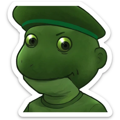 smiling boy in white shirt sticker