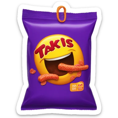 Bag of takis sticker